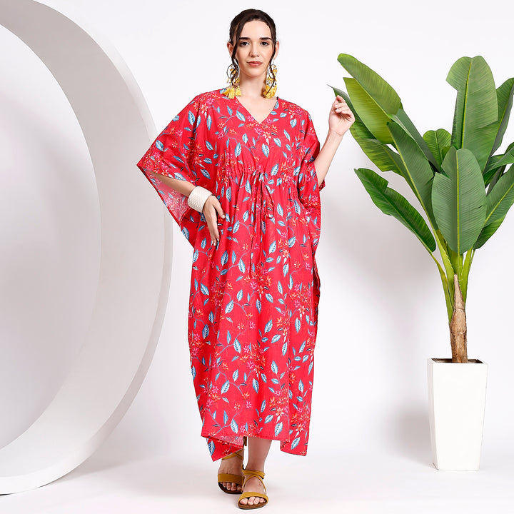 Designer cotton kaftan