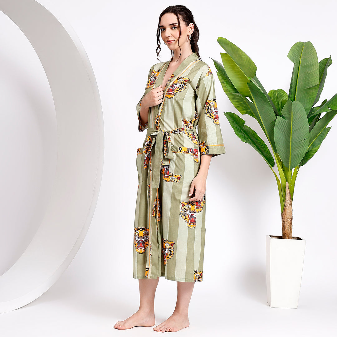 cotton kimono robes