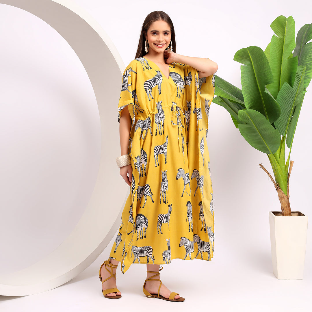 Maternity Wear: Plus Size Cotton Caftans for Women