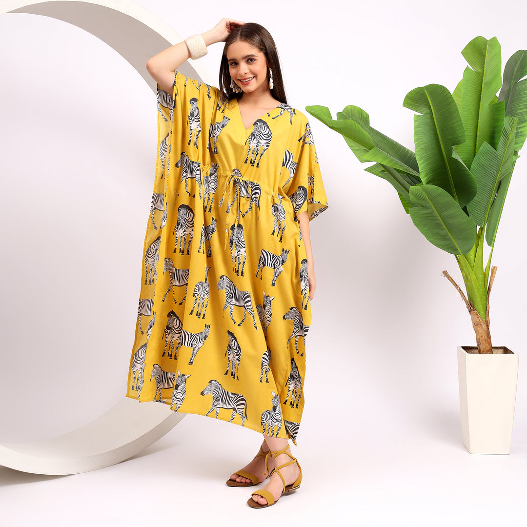 Maternity Wear: Plus Size Cotton Caftans for Women