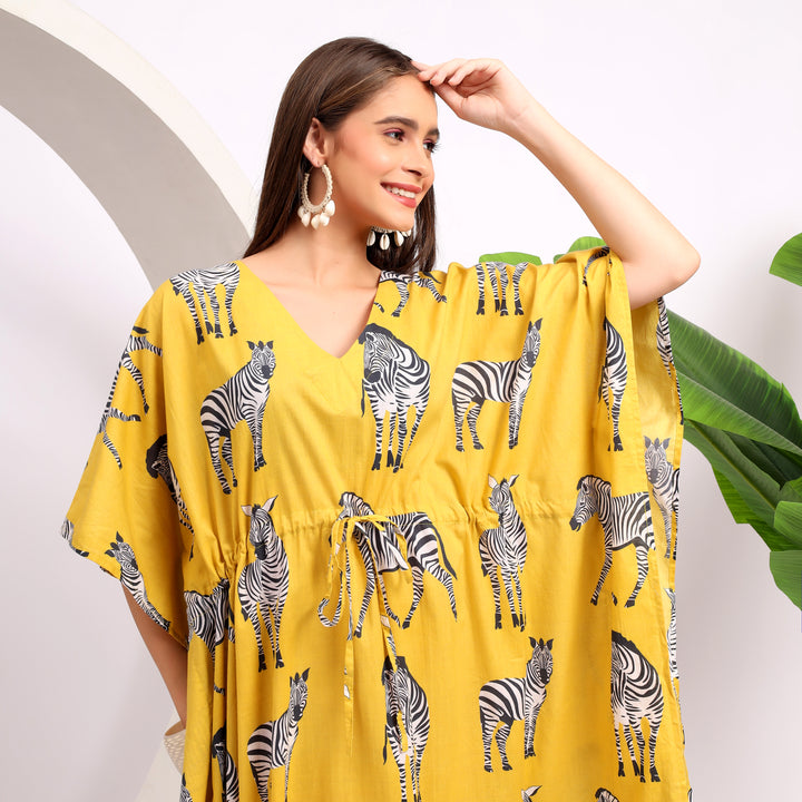 Maternity Wear: Plus Size Cotton Caftans for Women