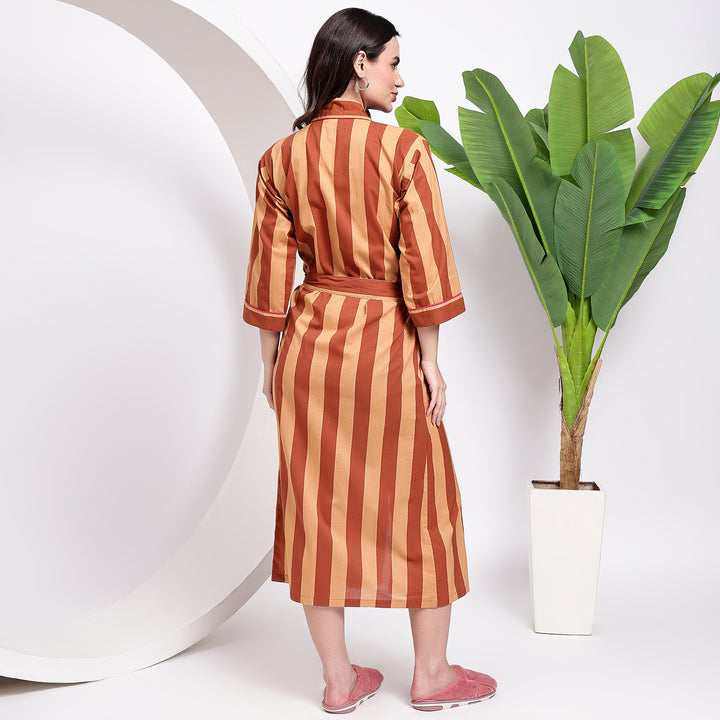 Lounge kimono for comfort