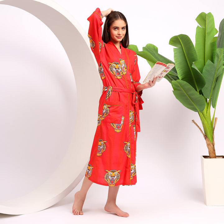 Luxury Cotton Kimono Robes