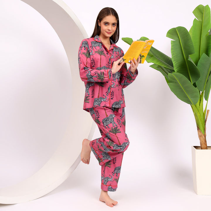 Soft & Lightweight Long PJ Set for Comfy Nights