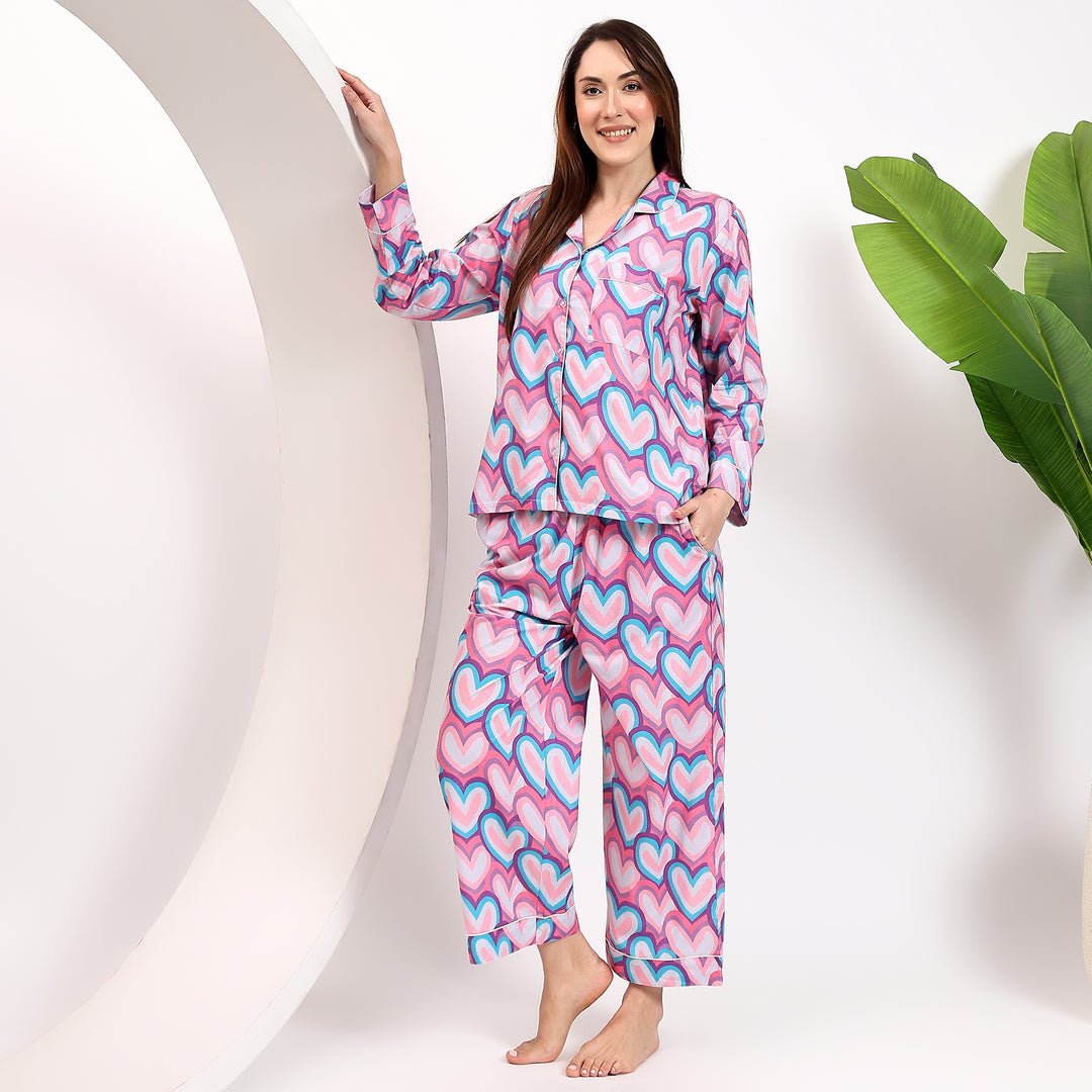 Matching Pajama Set & PJs – Block Print Cotton Family Pajamas