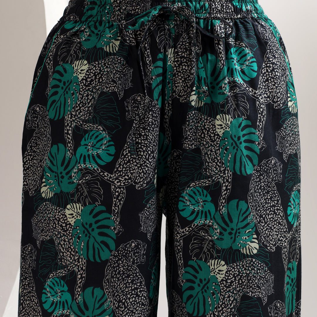 Leopard Print Cotton PJs – Animal Print Pajamas & PJ Set for Womens