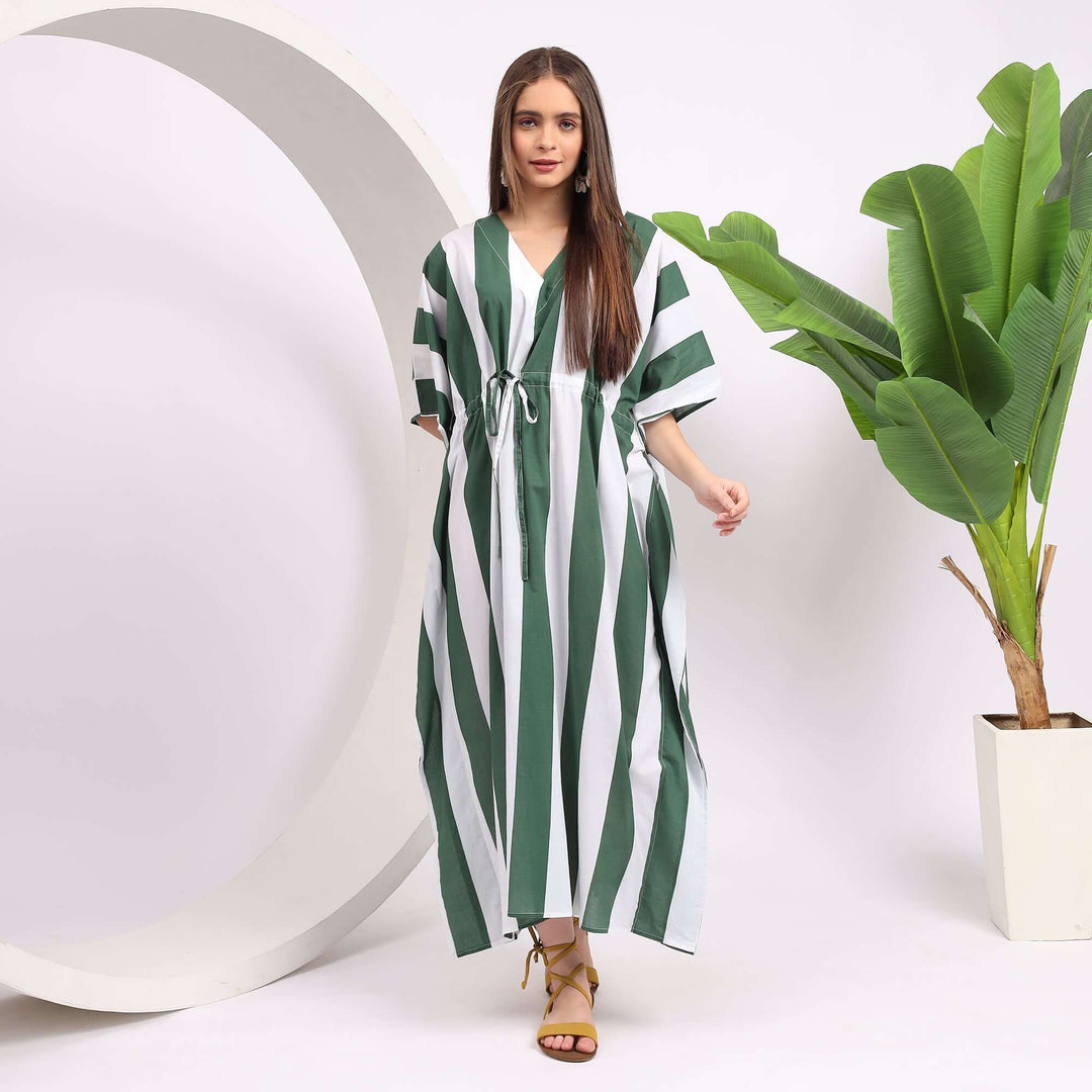 cotton abaya dress Buy Hand Block Printed Cotton Abaya Style Suit in Off White Online : KER19