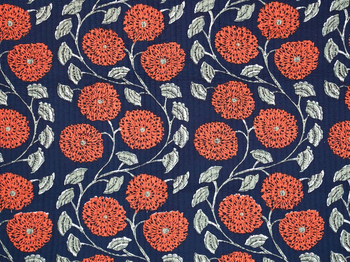 Indian print quilt fabric for patchwork, sewing, and home décor projects