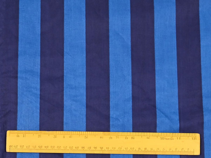 Blue and purple striped fabric - striped cotton dressmakingindia textile