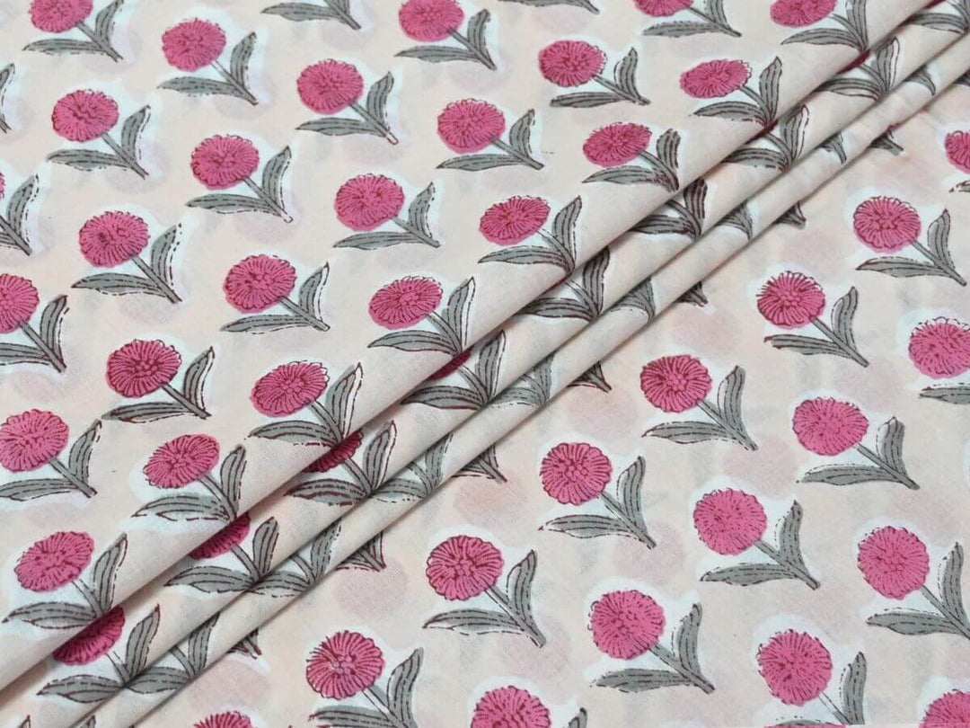 hand block printed cotton dress materials Bagru Hand BlockPrint Linen Cotton Dress Material RKG SHOPPING