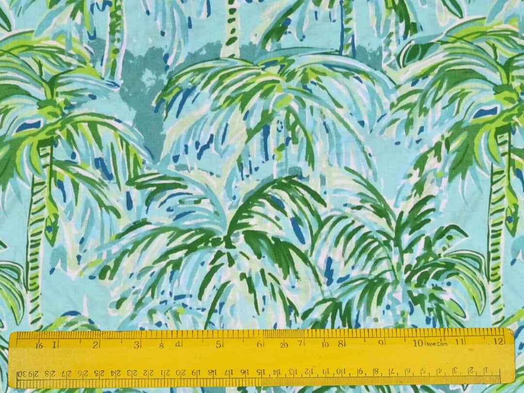 block print cotton fabric tropical design - indian cotton fabric for sewing projects