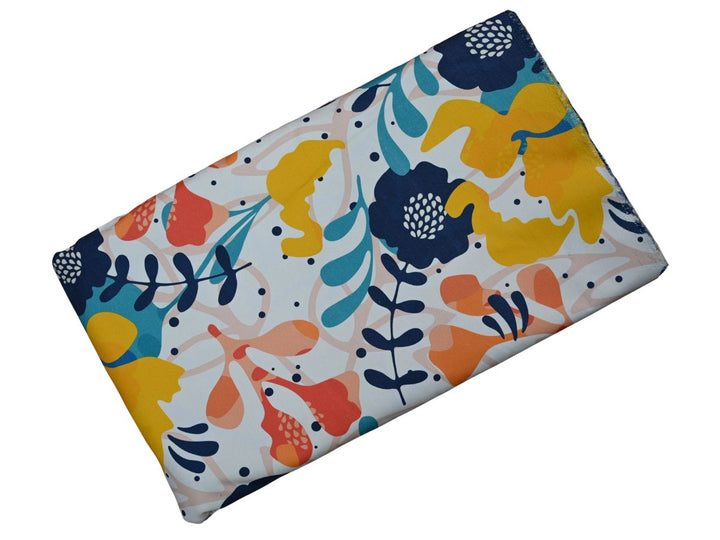 indian printed canvas fabric close up - 
cotton canvas fabric for cushion covers