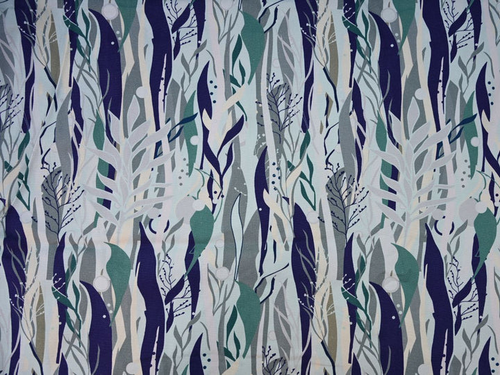 printed cotton canvas fabric by the yard - cotton canvas fabric for beach tote bags