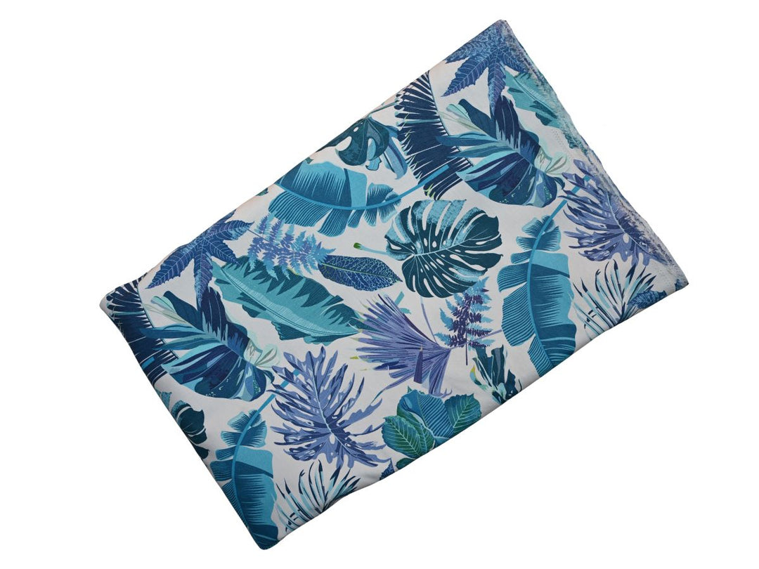 beach tote bag canvas fabric close up - indian printed cotton canvas textile