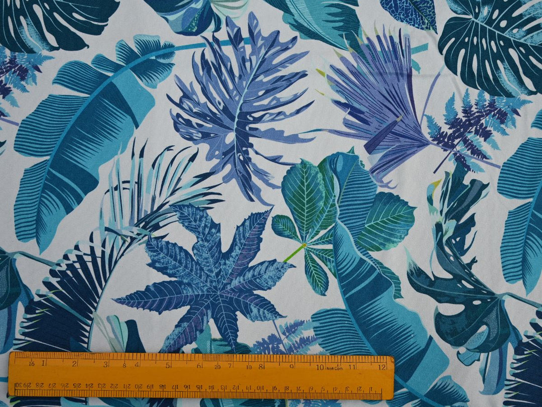 durable tropical canvas fabric for decor - cotton canvas fabric for cushion covers