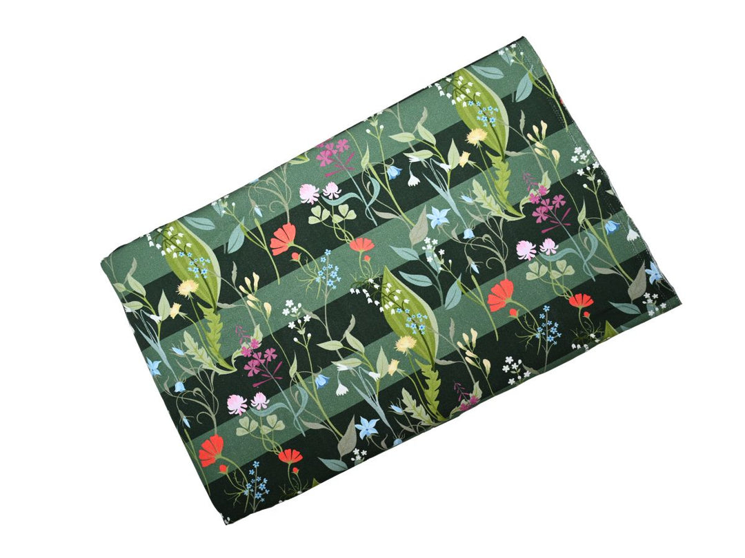 heavy cotton canvas stripe fabric - stripe print canvas fabric close up