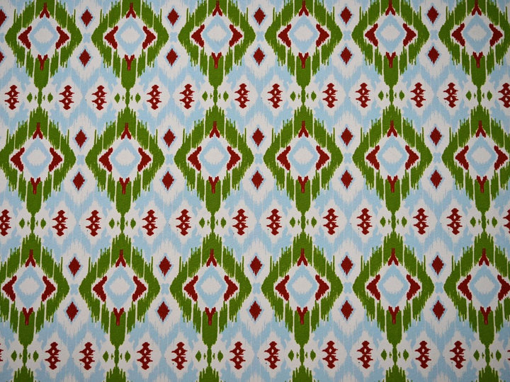 ikat printed canvas fabric by the yard - printed canvas fabric for tote bag sewing