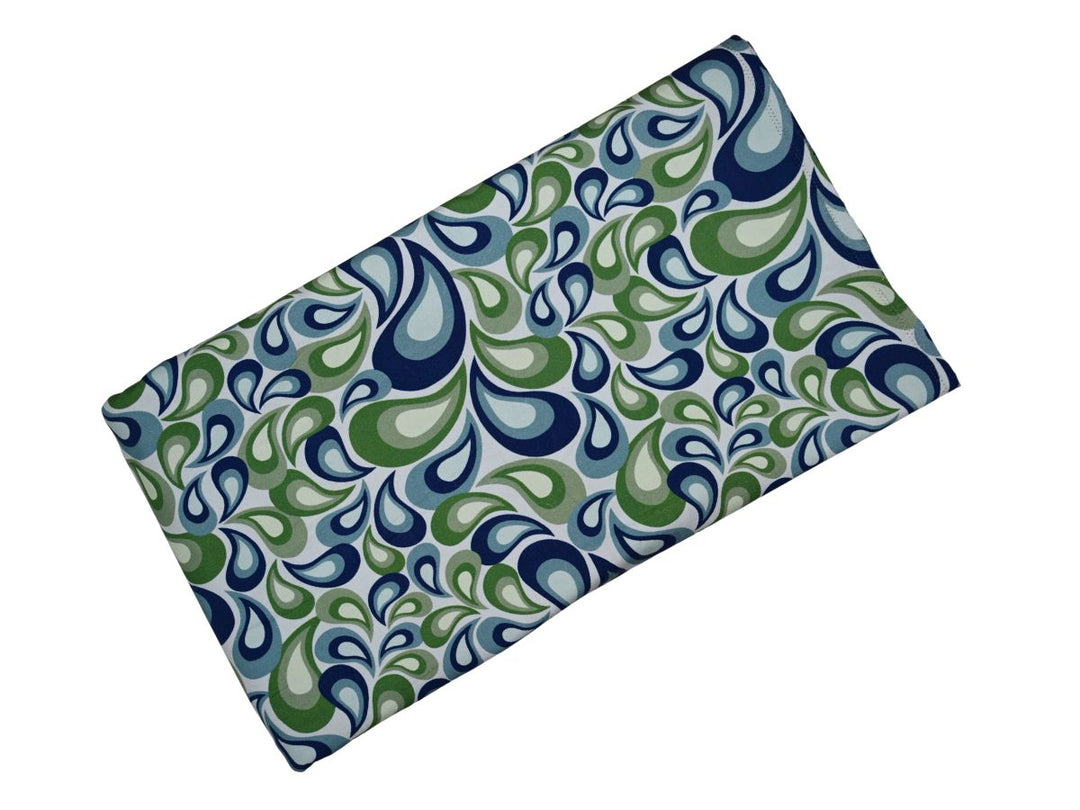 cotton canvas upholstery fabric paisley design - canvas fabric for tote bags and sewing