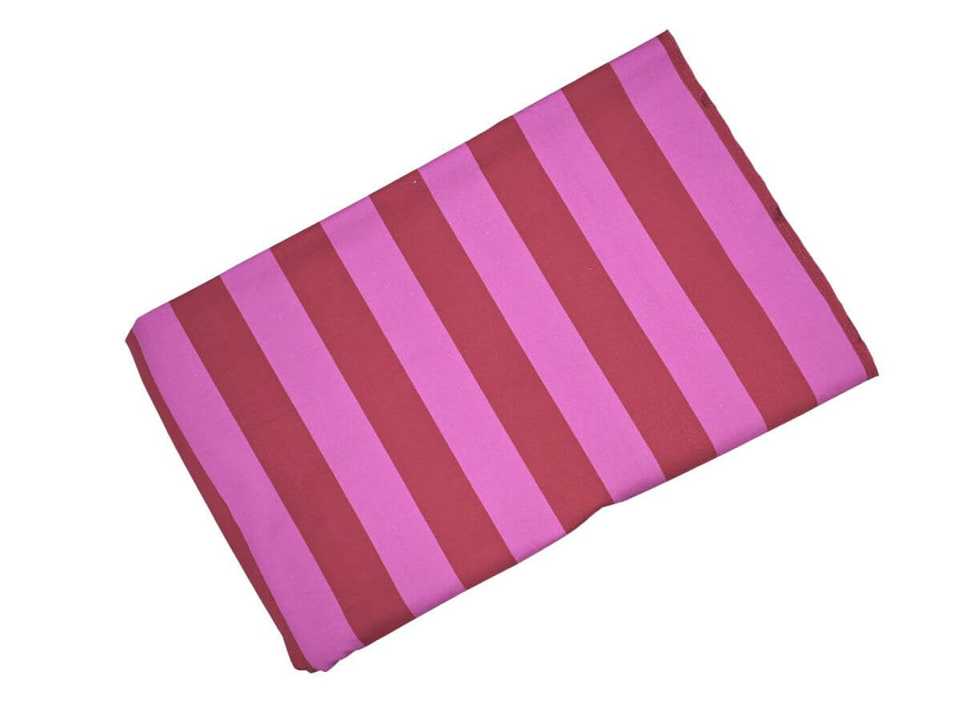 pink red stripe decor canvas fabric - durable cotton canvas fabric for cushions