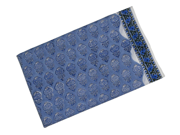 Traditional block print textile India close up - Buy block print fabric online India store