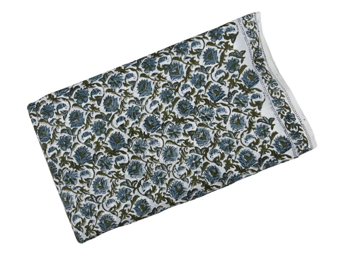 Buy block print textiles online by the yard - Cotton block print fabric for dresses and DIY