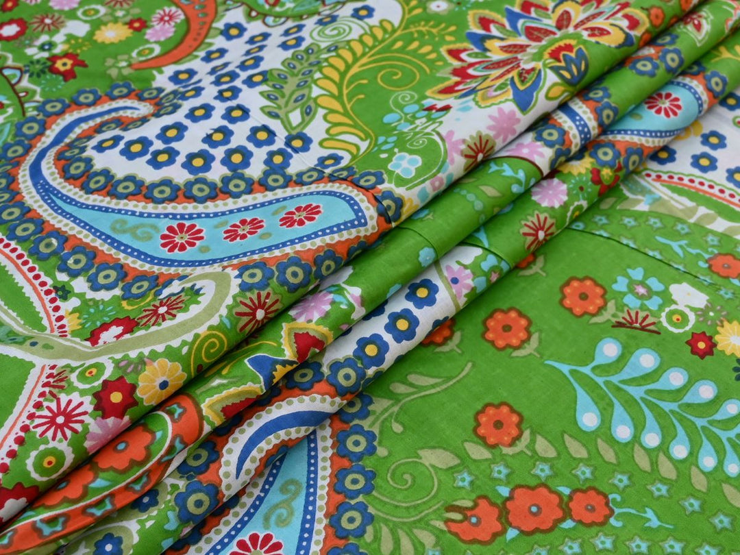Bandana Fabric by the Yard | India Cotton Textile Online Fabric Store  – Indolibas