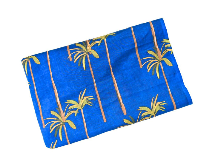 Indian cotton palm leaf fabric for summer clothing
