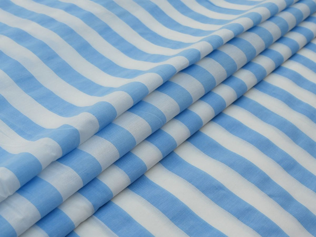 Blue Stripe Fabrics & Textile | Yarn Dyed Fabric Store by the Yard – Indolibas