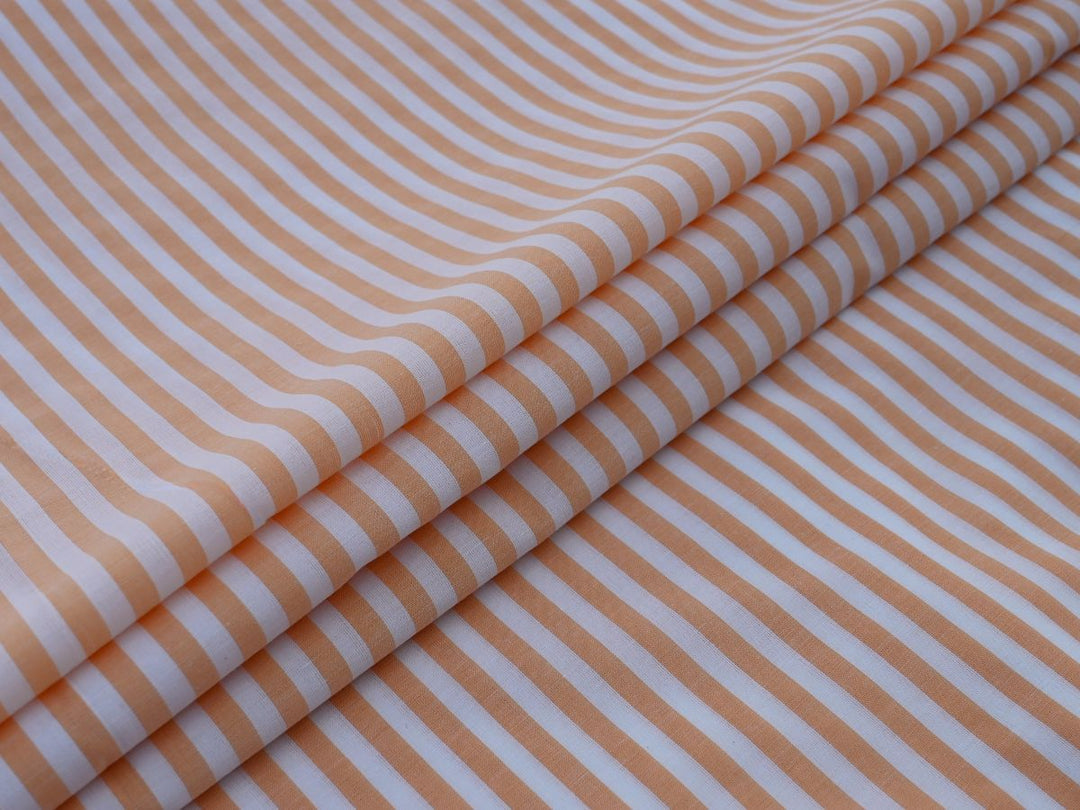 Indian Cotton Stripe Fabric Online | by the Yard Store – Indolibas
