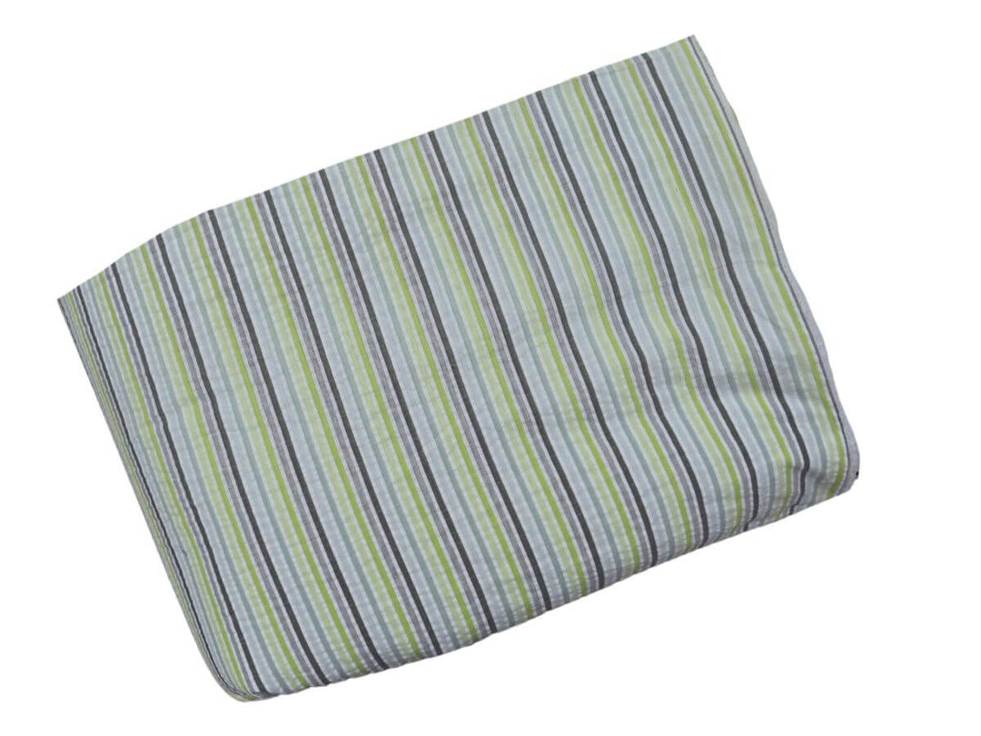 Stripe seersucker fabric for women cotton cloth by the yard featuring a stylish striped pattern.