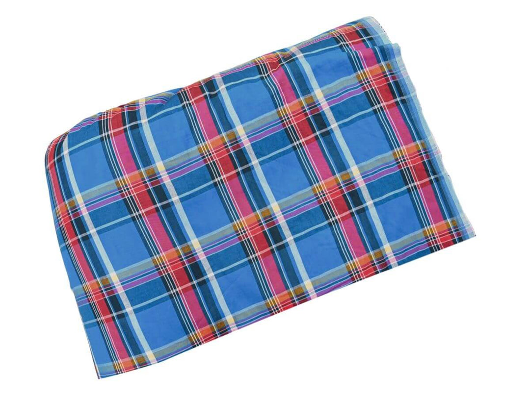 Buy fabric online woven plaid tartan for quilting apparel