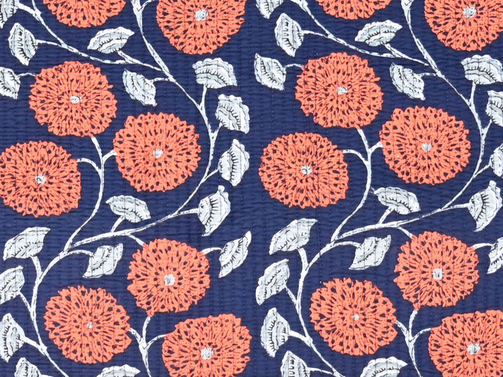 Indian print quilt fabric for patchwork, sewing, and home décor projects