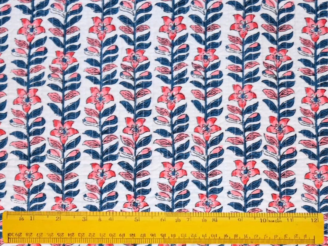 Medium weight quilted cotton fabric by the yard for quilts and décor