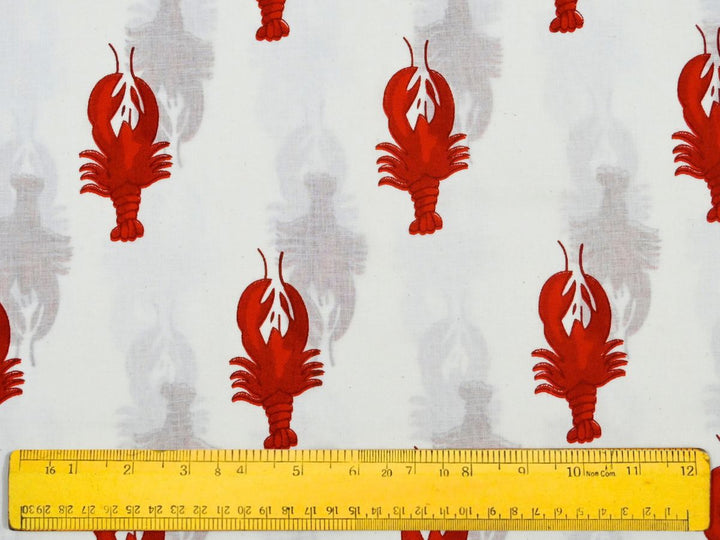 Lightweight pure cotton fabric by the yard for dressmaking and quilting