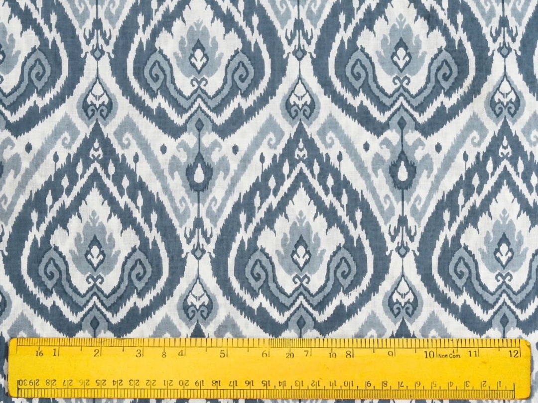 Lightweight pure cotton fabric by the yard for dressmaking and quilting