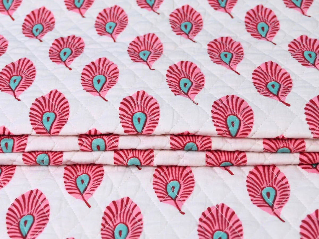 400 GSM quilted fabric for tote bags, pouches, and accessories
