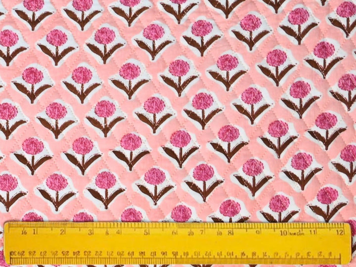 400 GSM quilted fabric for cushions, pillows, and home décor
