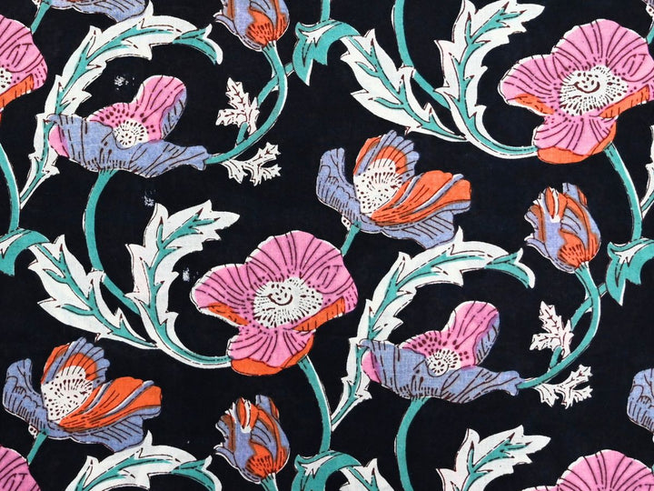 80 GSM lightweight cotton fabric for dresses, tops, and boho fashion