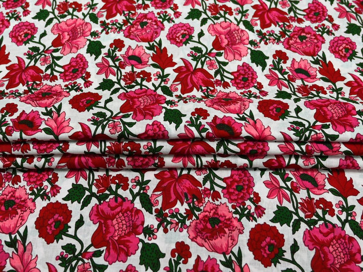 80 GSM lightweight cotton fabric for dressmaking and boho fashion