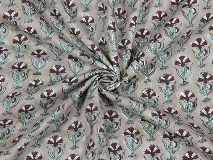 handmade textile fabric for DIY projects - indian cotton cloth for stamping printing
