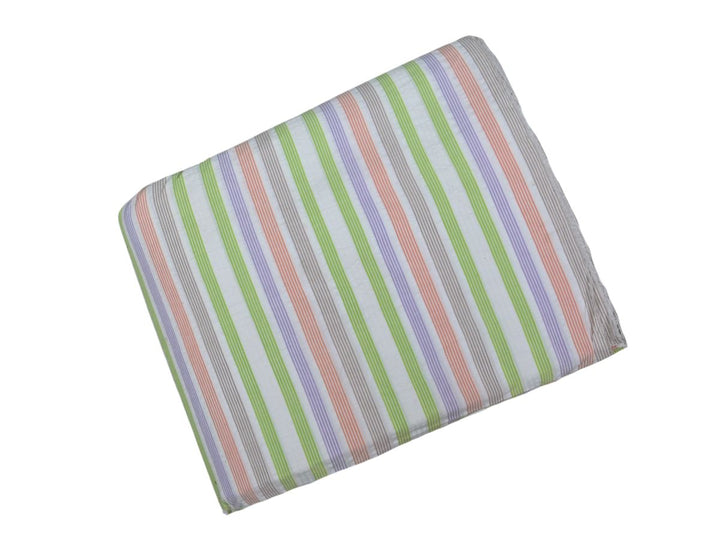 indian seersucker cotton textile - striped summer fabric seersucker