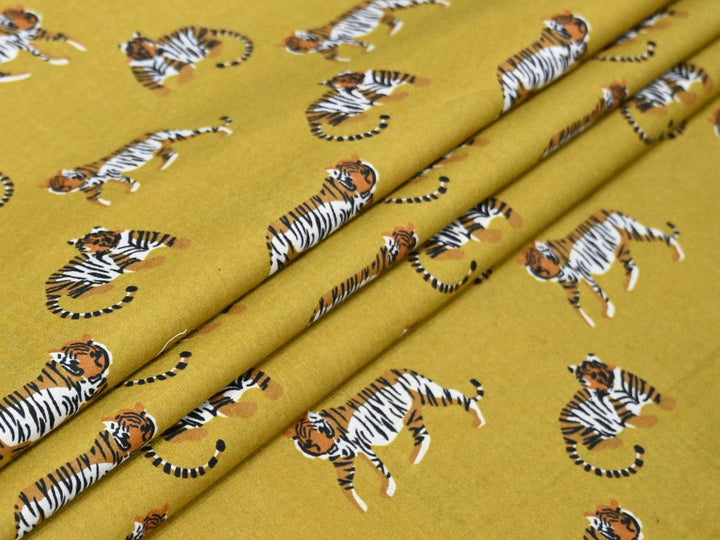 Animal Print Cotton Fabric by the Yard – Online Textile Store for Sewing & Home Decor