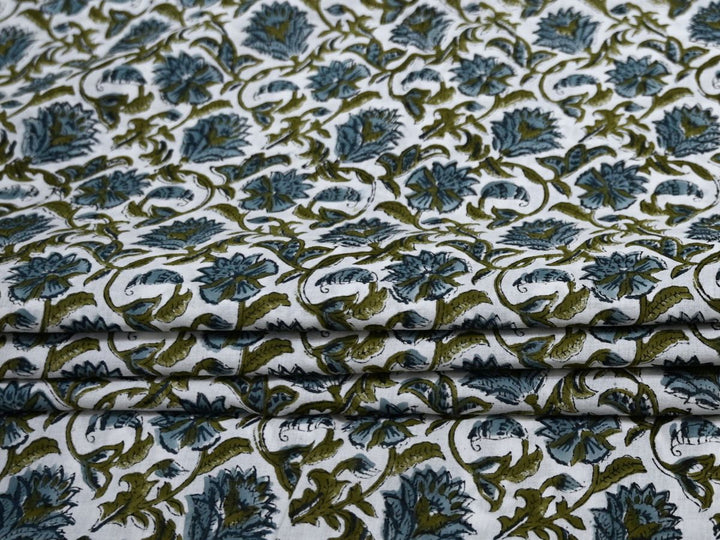 Block print textiles shop fabrics by the yard - Indian block print cotton fabric online store