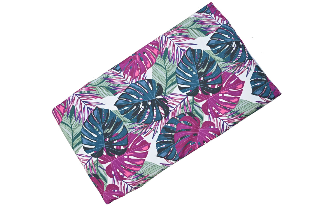 beachwear fabric tropical print - indian printed cotton tropical design