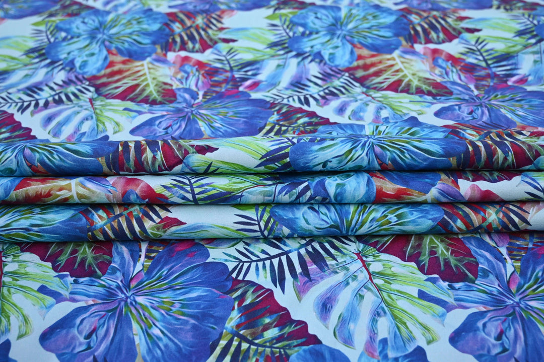 decorative floral fabric for home decor - indian cotton fabric floral pattern