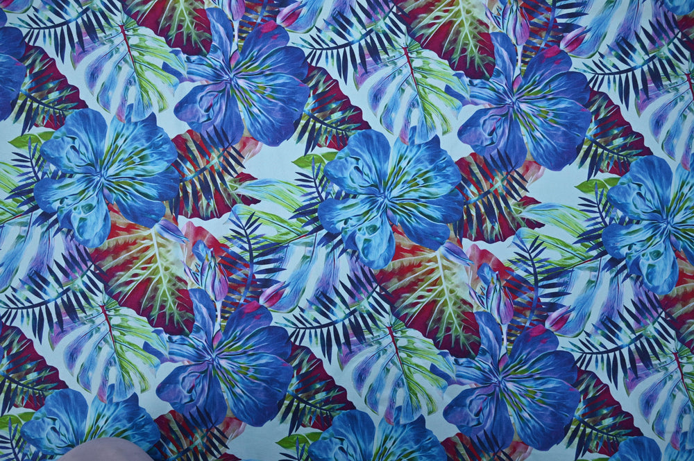 Floral Print Fabrics by the Yard | Indian Floral Pattern Textile