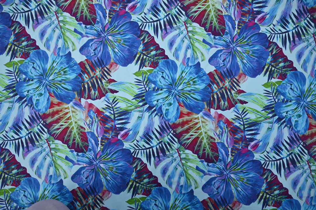 Floral Print Fabrics by the Yard | Indian Floral Pattern Textile
