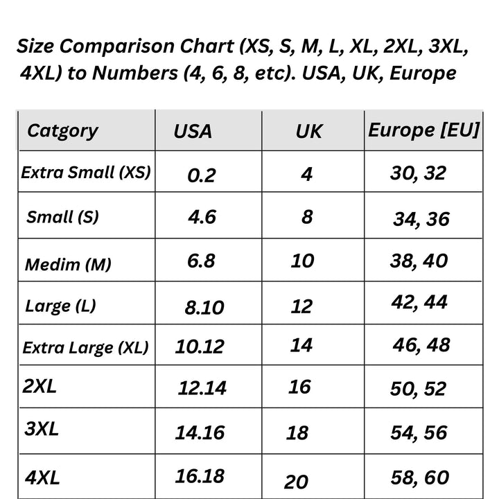 Block Print Cotton Kaftan Size Guide 